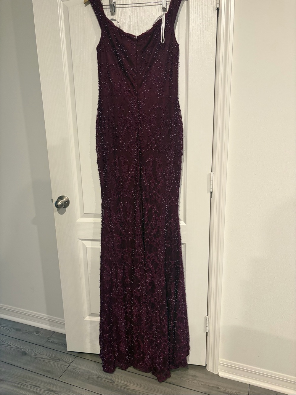 JVN Prom by Jovani NWT off the shoulder dress size 16 - Picture 8 of 8